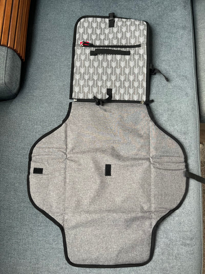 (#PG4809) Cambiador de pañales portátil de género impermeable. Marca Lekebaby