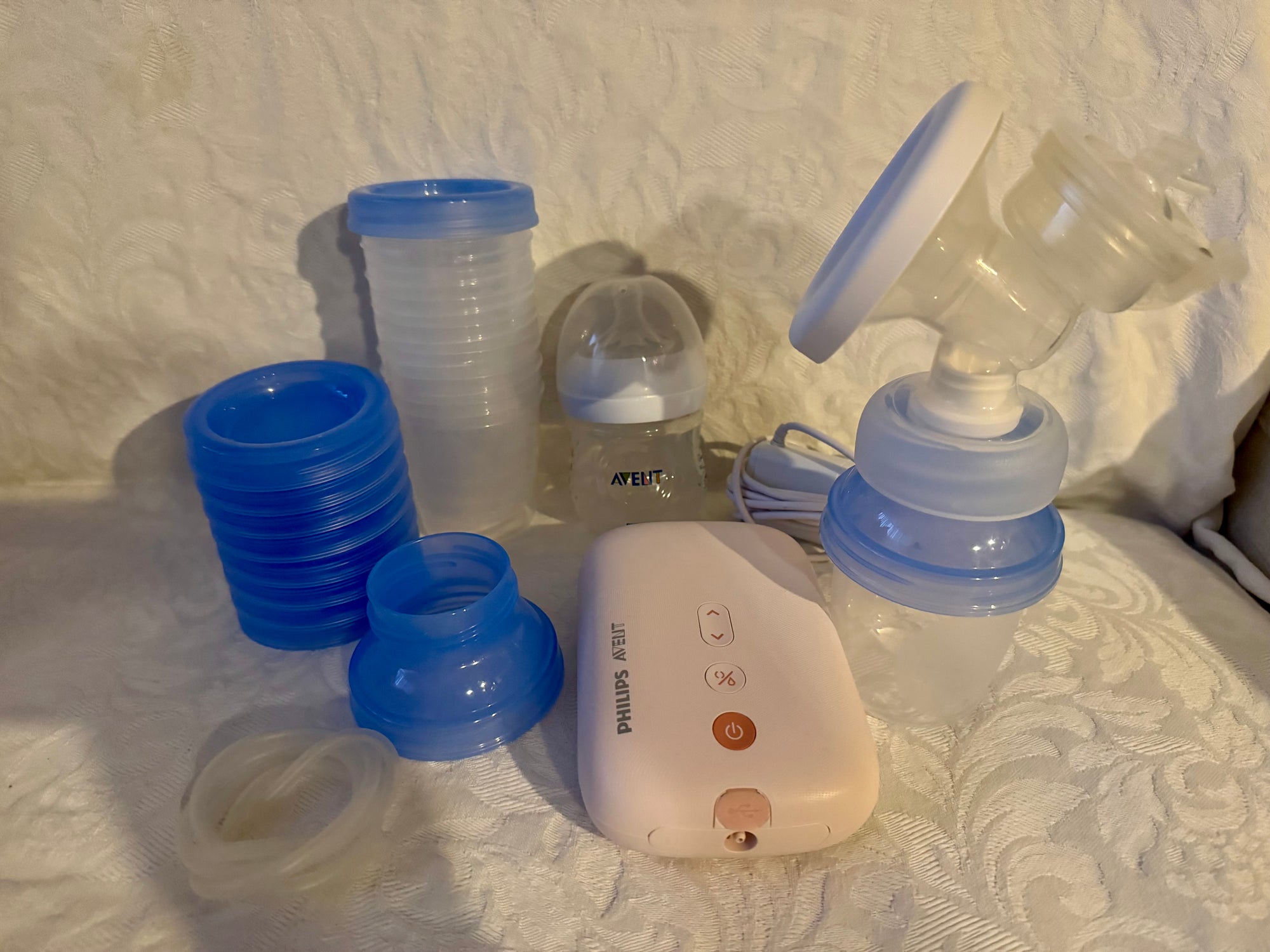 (#PG5192) Extractor de leche eléctrico simple. Marca Philips Avent