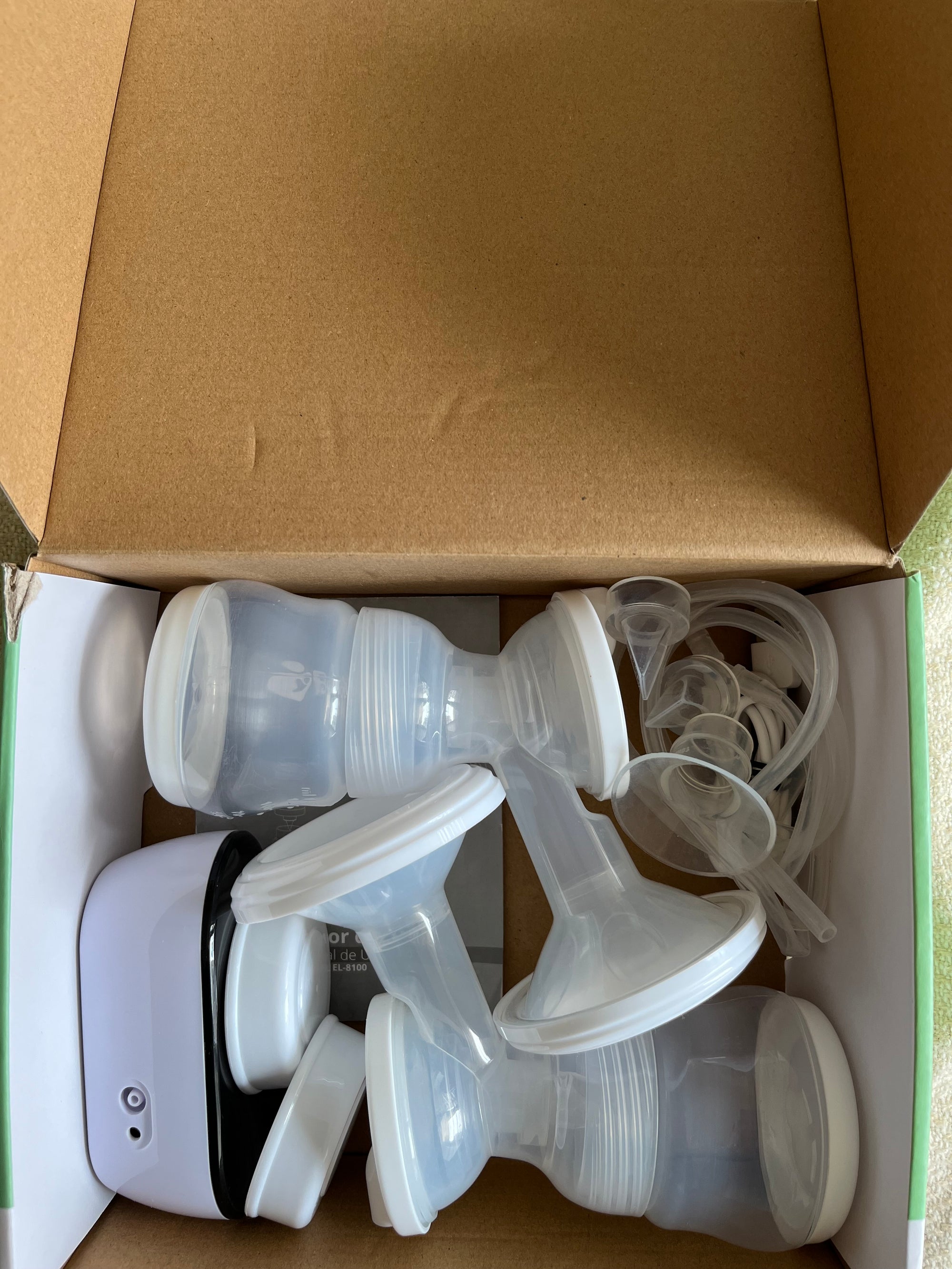 (#PG5020) Extractor de leche eléctrico doble. Marca Balia