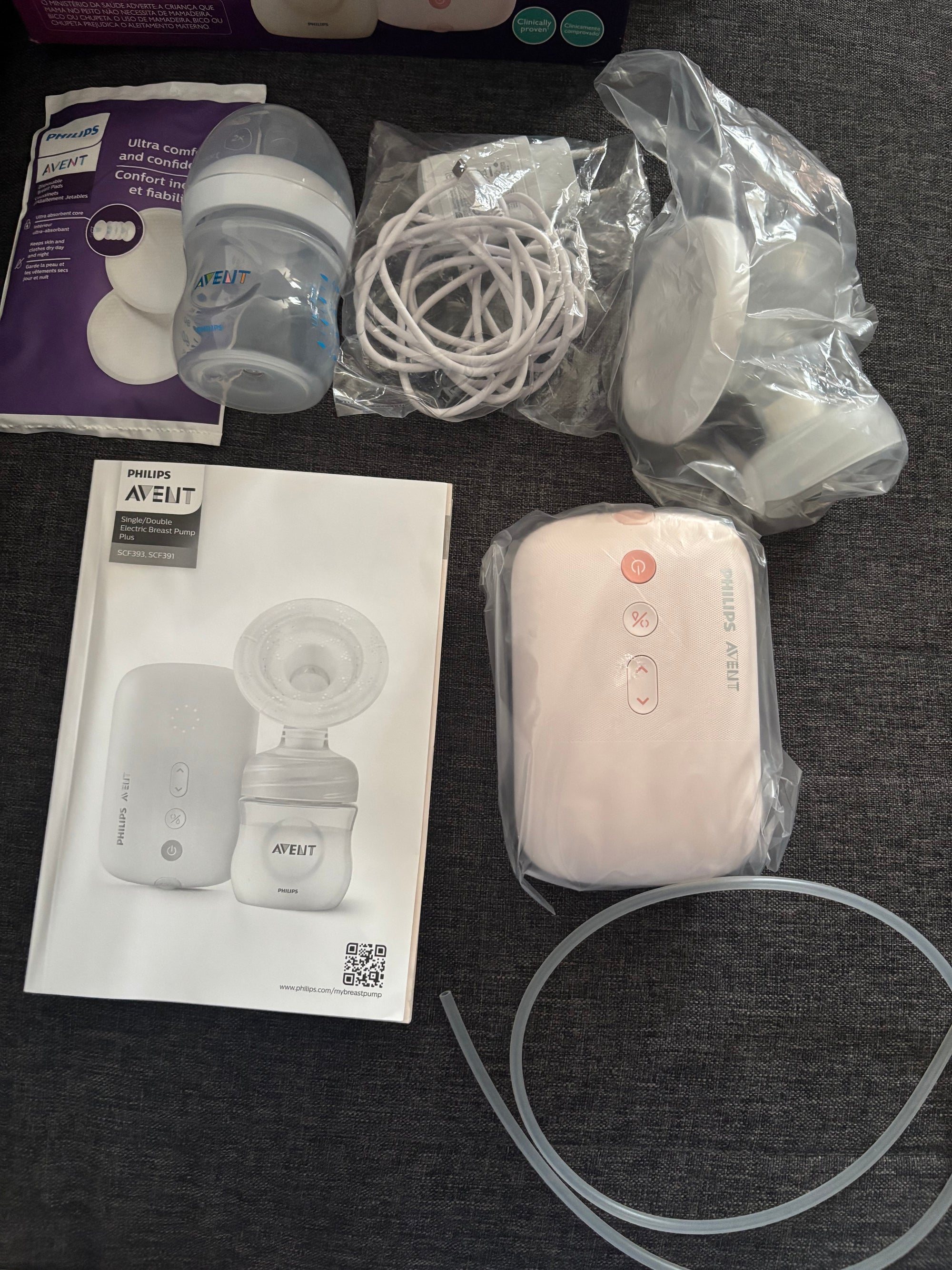 (#PG5042) Extractor de leche eléctrico simple modelo plus. Marca Philips Avent