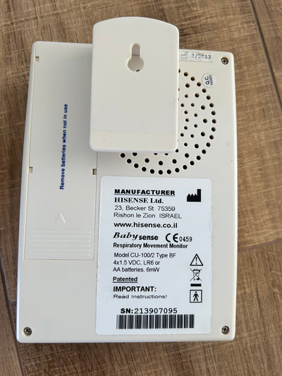 (#PG5136) Monitor de respiración modelo Babysense II. Marca Hisense