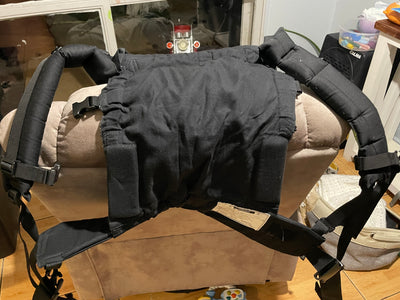 Mochila de porteo, de algodón orgánico y cobertor. Marca Maleé (#PG5605)