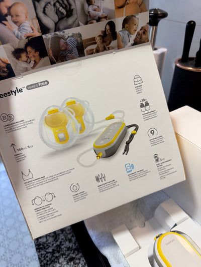 Extractor eléctrico doble Freestyle Flex manos libres. Marca Medela (#PG5779)