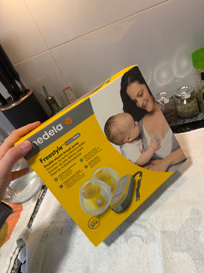 Extractor eléctrico doble Freestyle Flex manos libres. Marca Medela (#PG5779)