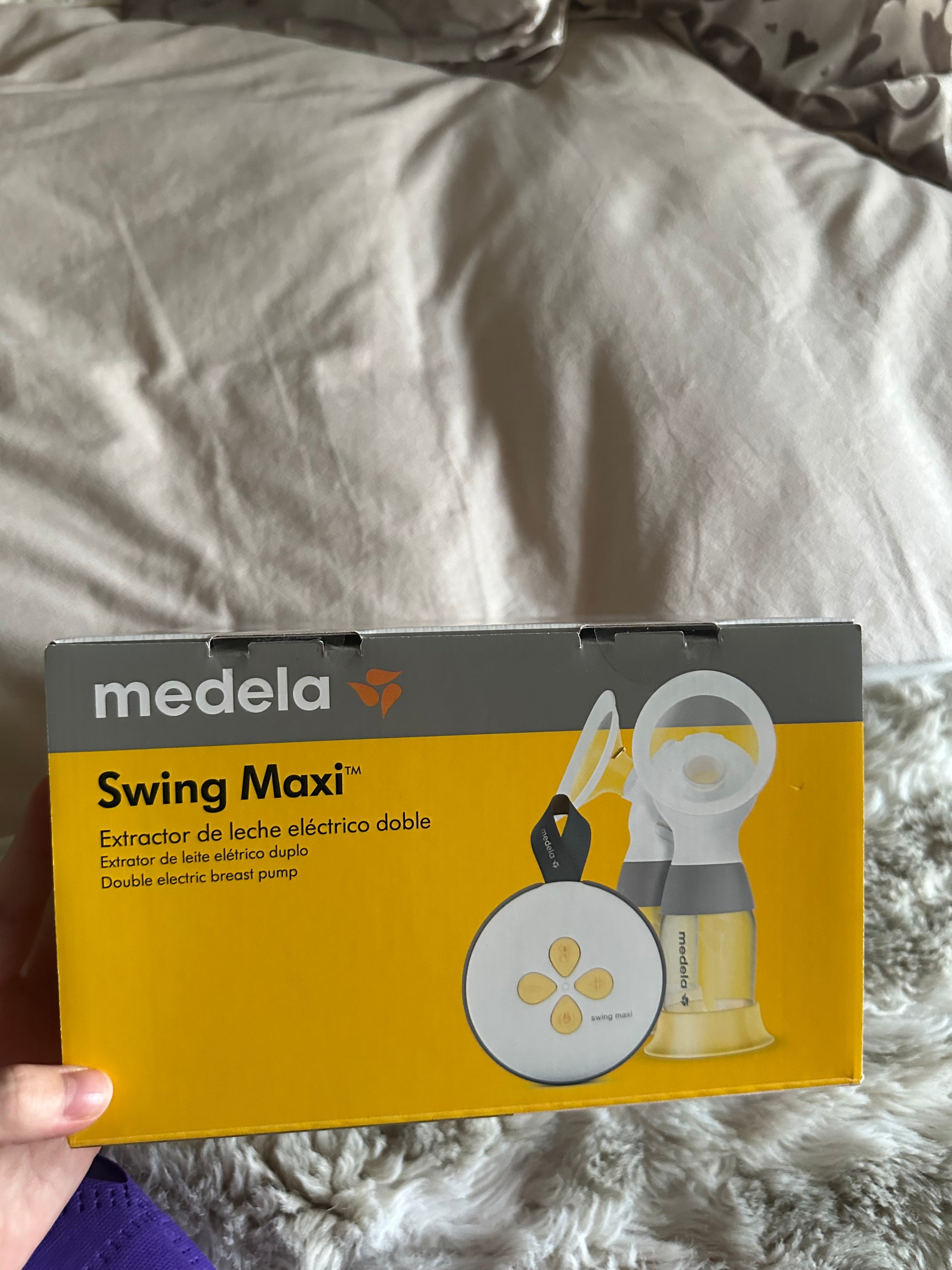 Extractor de leche eléctrico doble Swing Maxi. Marca Medela (#PG5674)