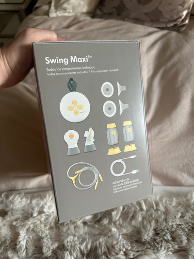 Extractor de leche eléctrico doble Swing Maxi. Marca Medela (#PG5674)