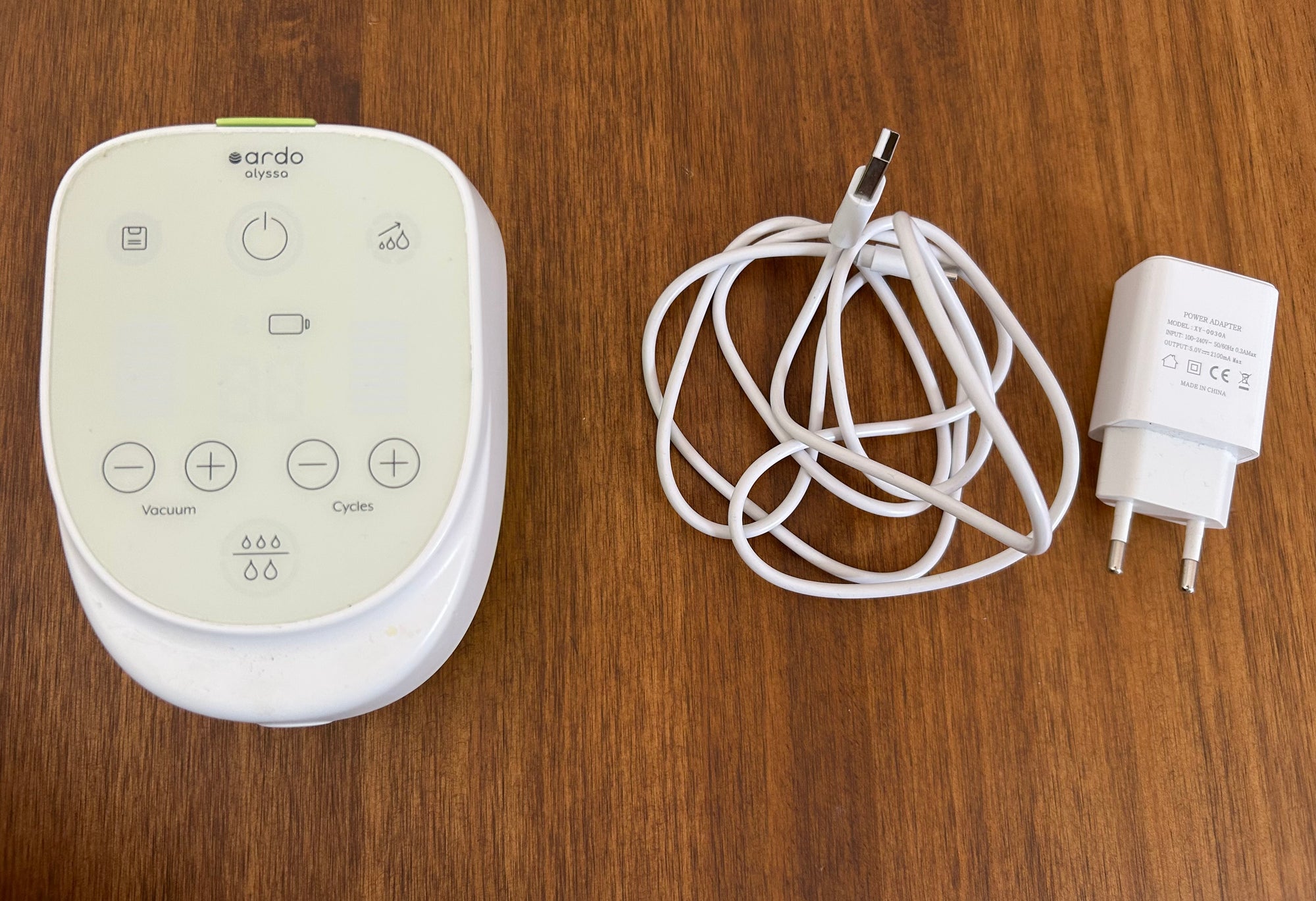 (#PG5153) Extractor de leche doble eléctrico modelo Alyssa. Marca Ardo