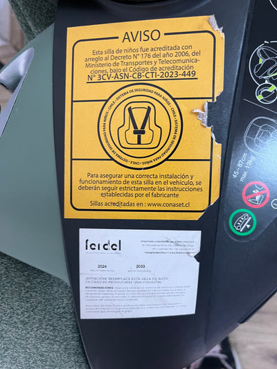 (#PG5460) Silla nido auto modelo Cloud-T. Marca Cybex