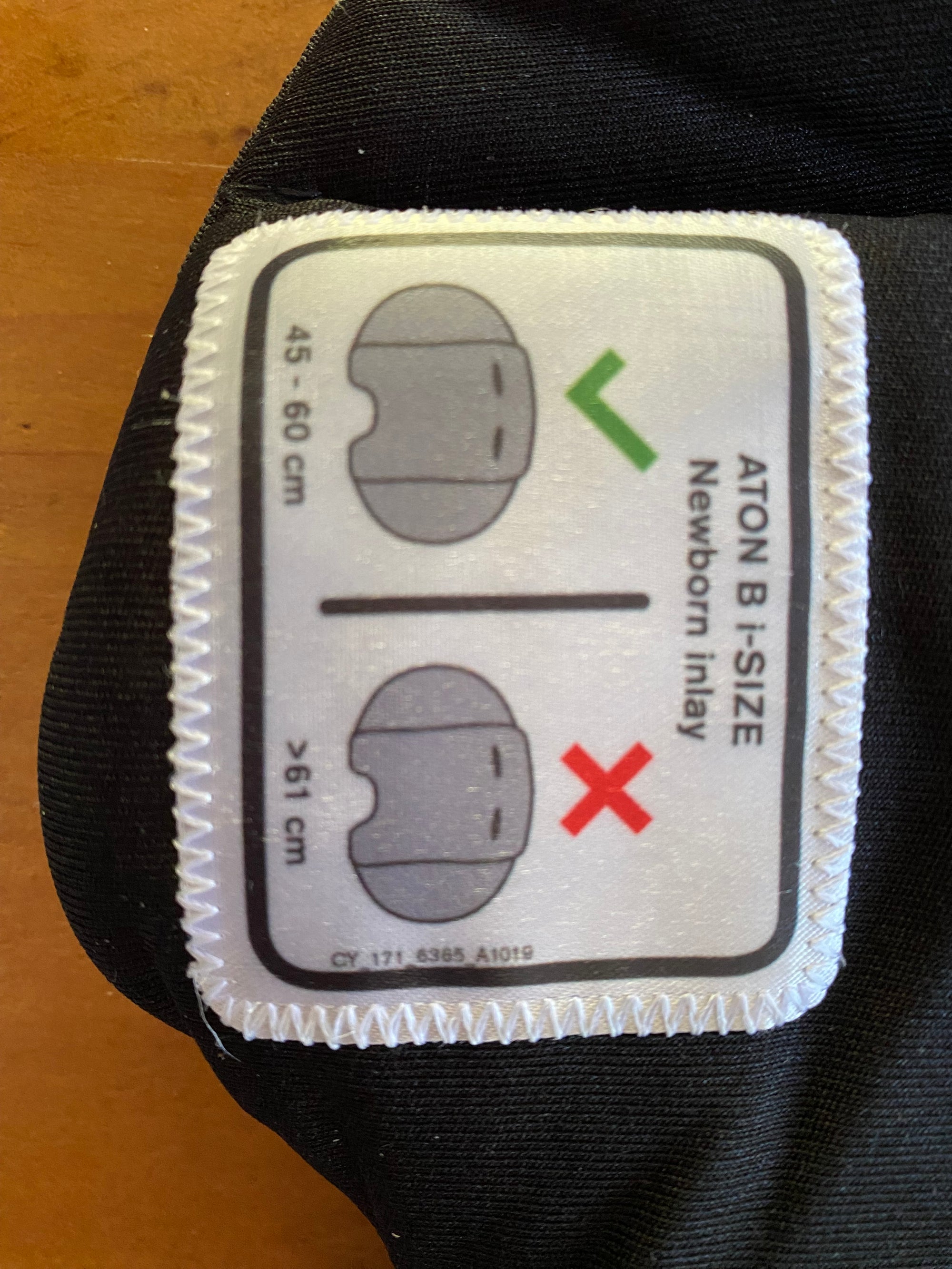 Cojín inserto RN para sillas Aton. Marca Cybex (#PG5481)