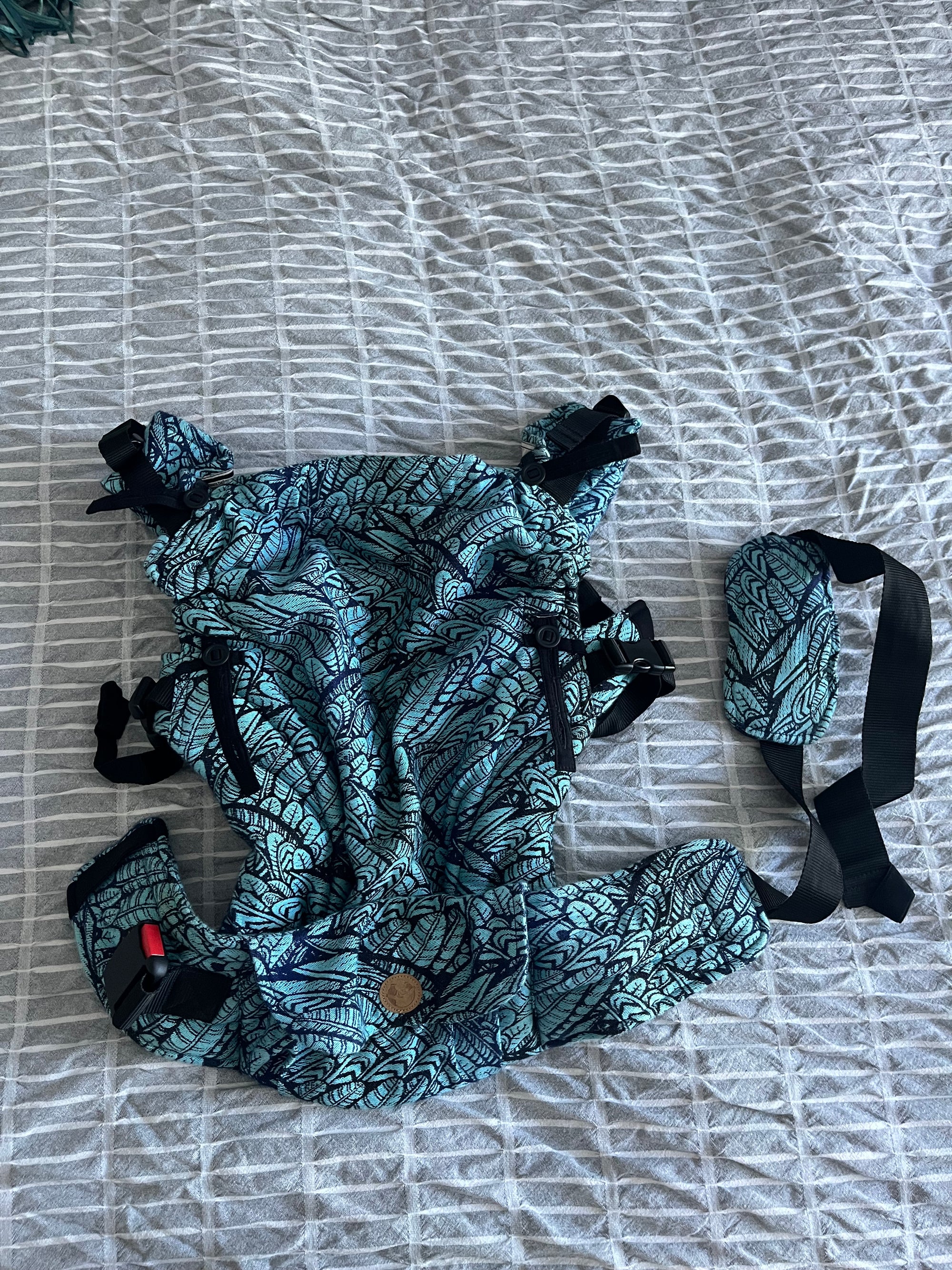 (#PG4221) Mochila de porteo ergonómica modelo Lenny Upgrade. Marca Lenny Lamb