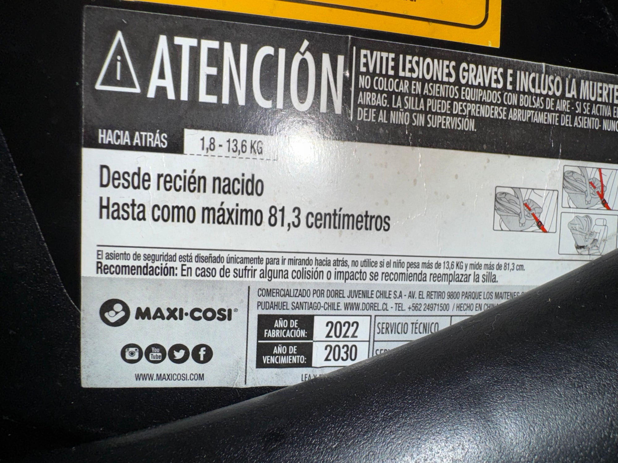 (#PG4980) Coche Travel System modelo Gia Xp Midnight. Marca Maxi Cosi