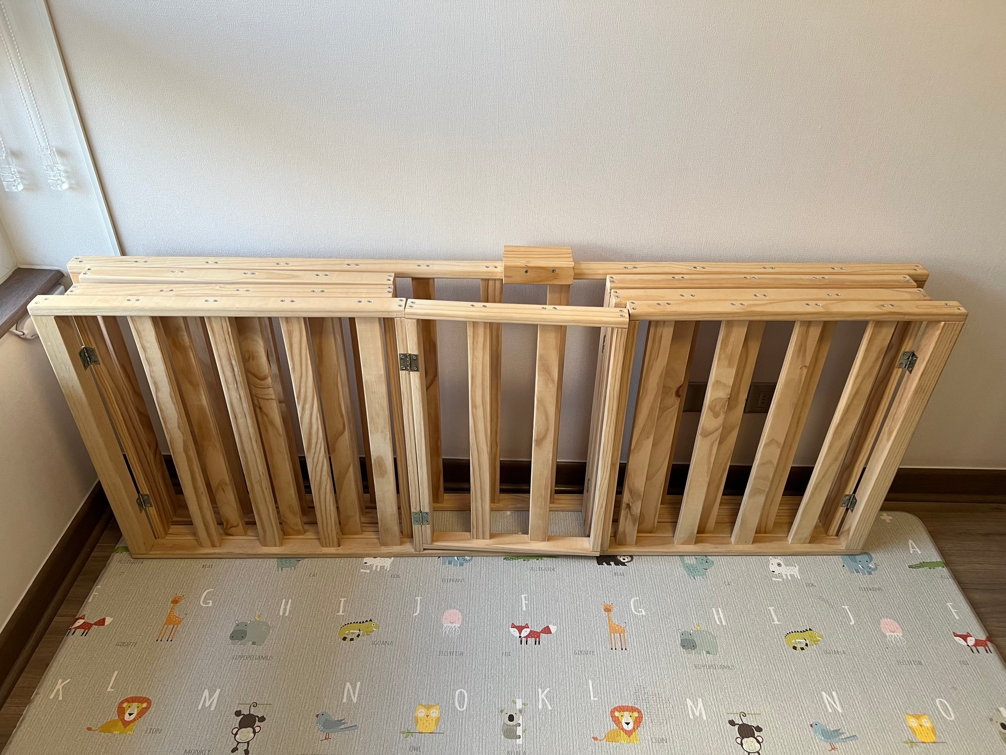 (#PG5453) Corral de madera plegable. Marca Corrales Plin Plin