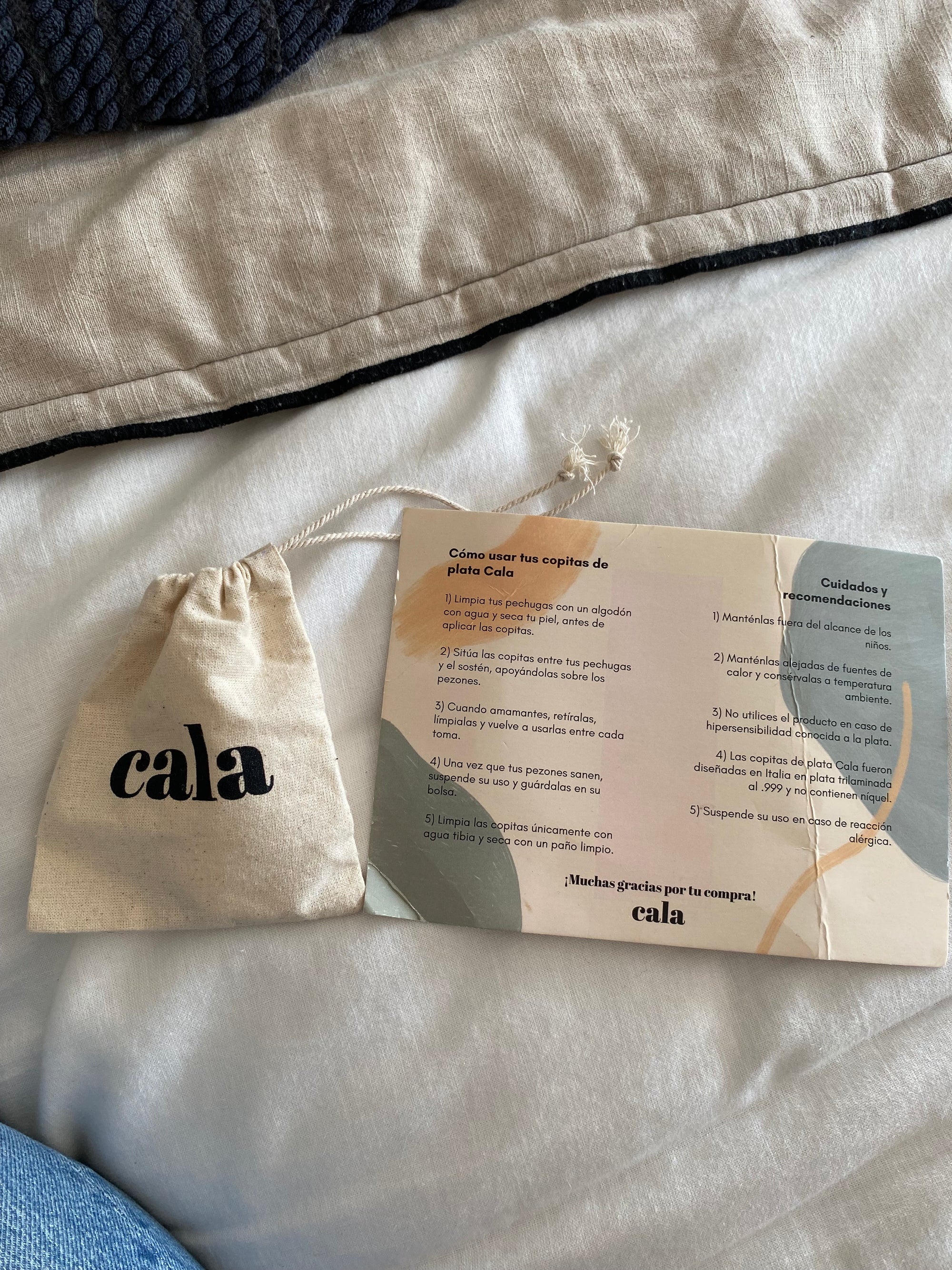(#PG4985) Copitas de plata. Marca Cala