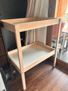(#PG5073) Mudador modelo SNIGLAR color madera y blanco. Marca IKEA