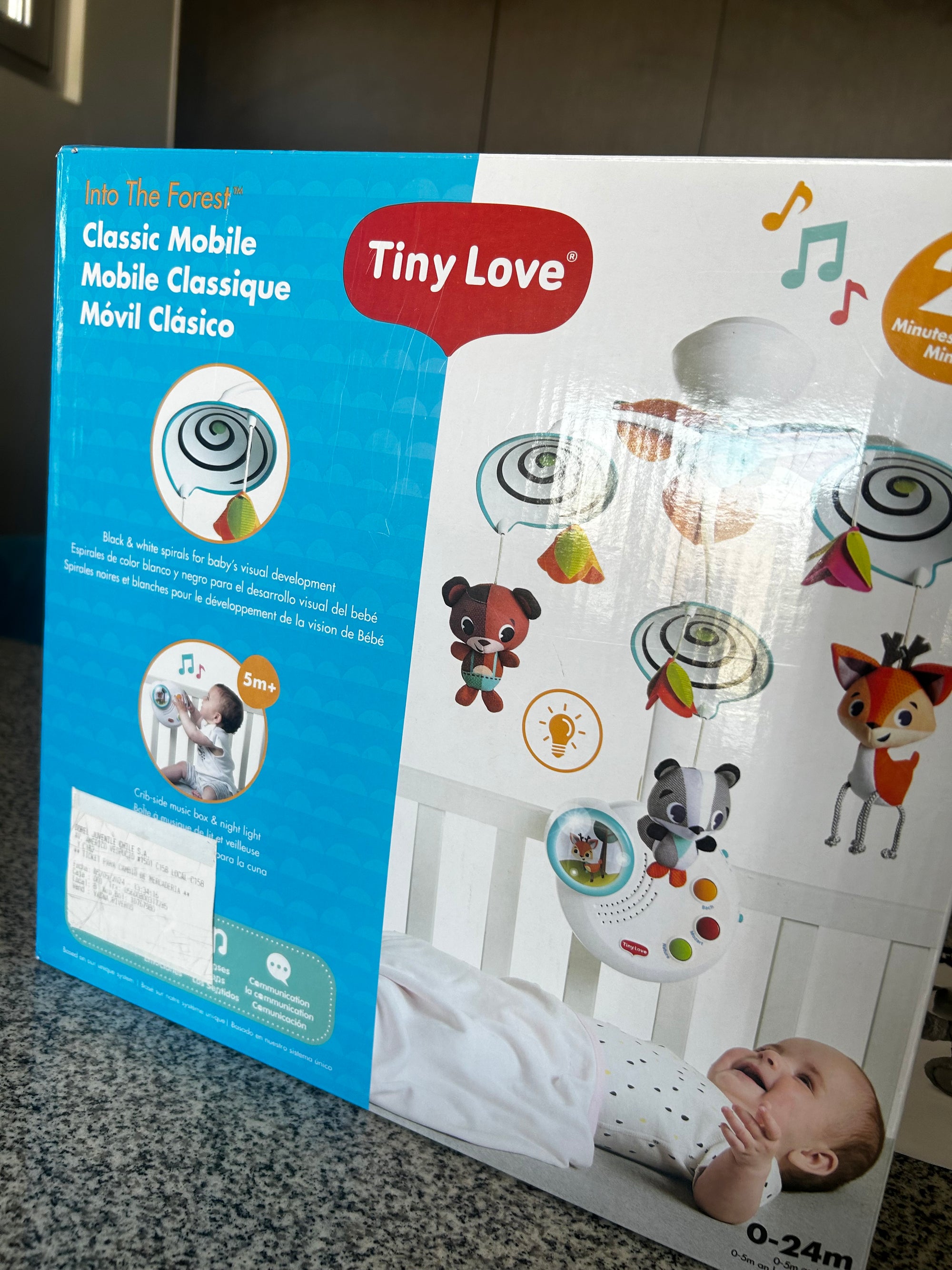 (#PG5296) Móvil modelo Classic into The Forest. Marca Tiny Love