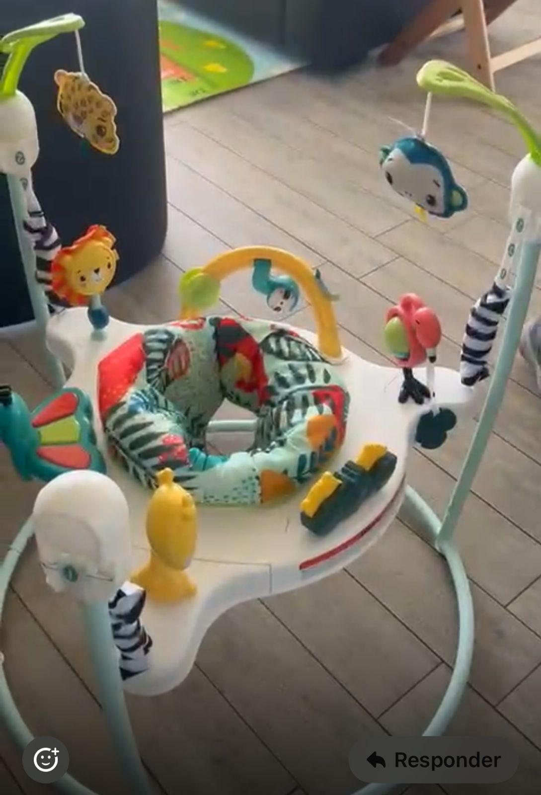 (#PG5305) Saltarina modelo Salto en la Jungla. Marca Fisher Price