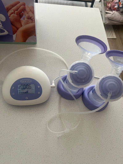 (#PG5277) Extractor de leche doble eléctrico. Marca Lansinoh