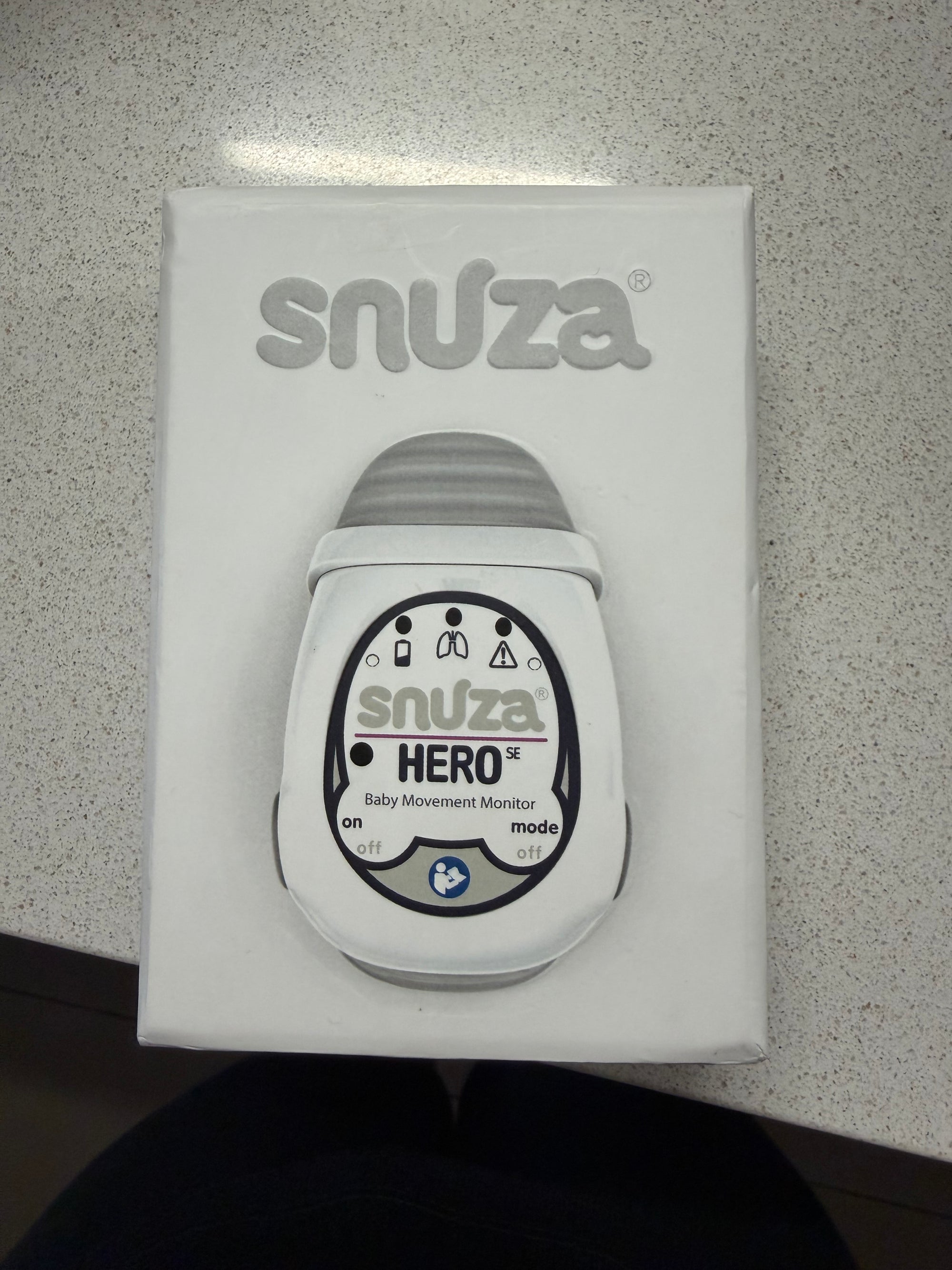 Detector de apneas gris. Marca Snuza Hero (#PG5777)