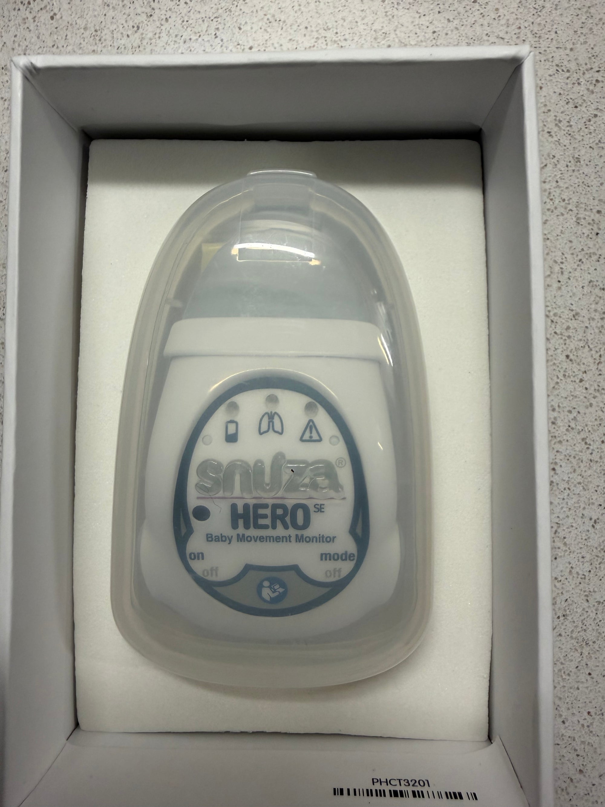 Detector de apneas gris. Marca Snuza Hero (#PG5777)