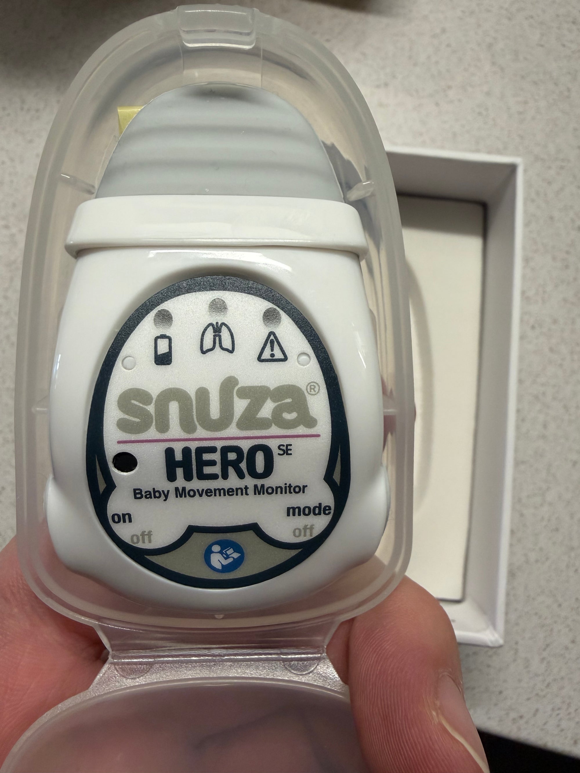 Detector de apneas gris. Marca Snuza Hero (#PG5777)