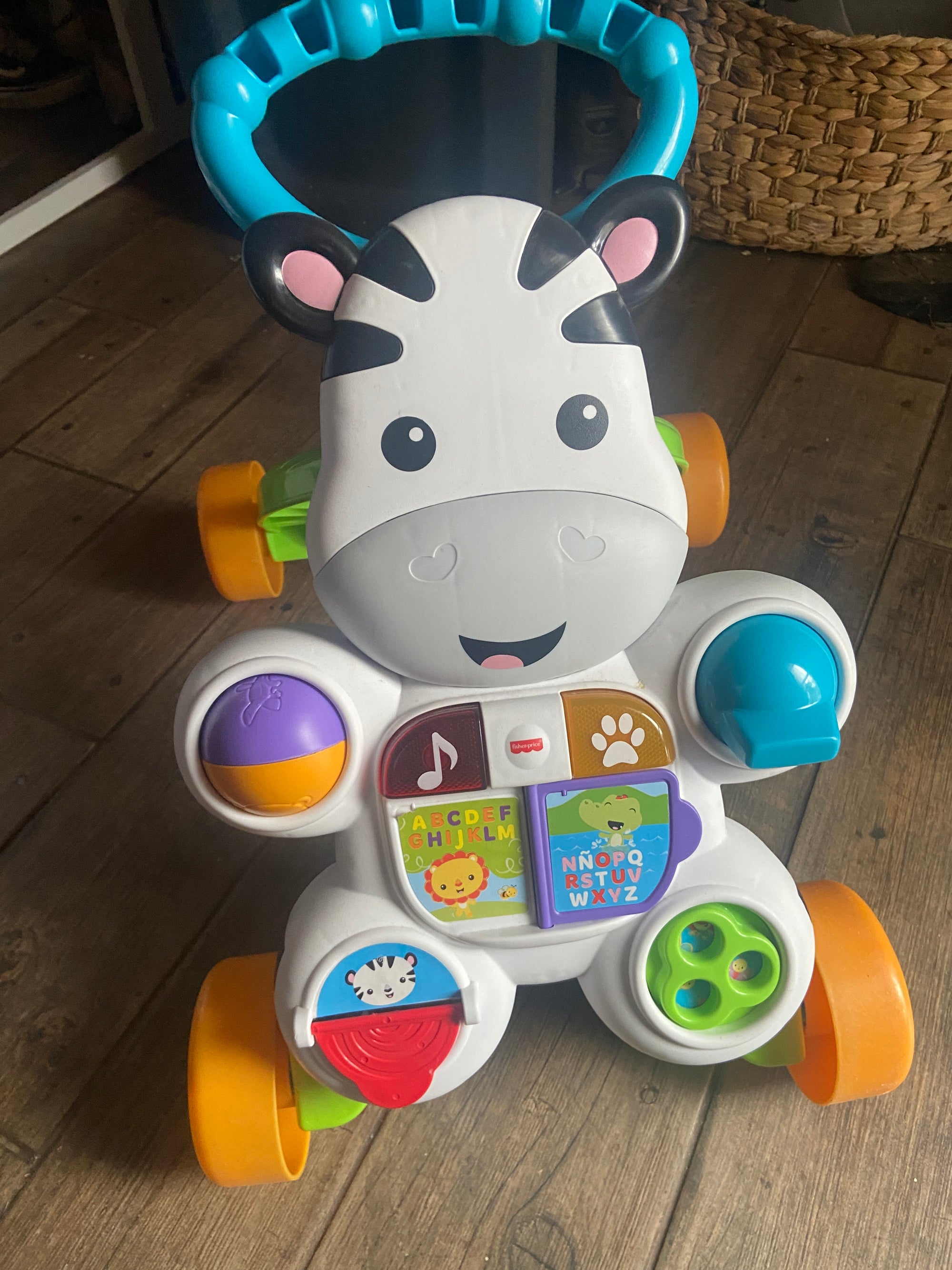 (#PG5259) Correpasillos modelo Cebra. Marca Fisher Price