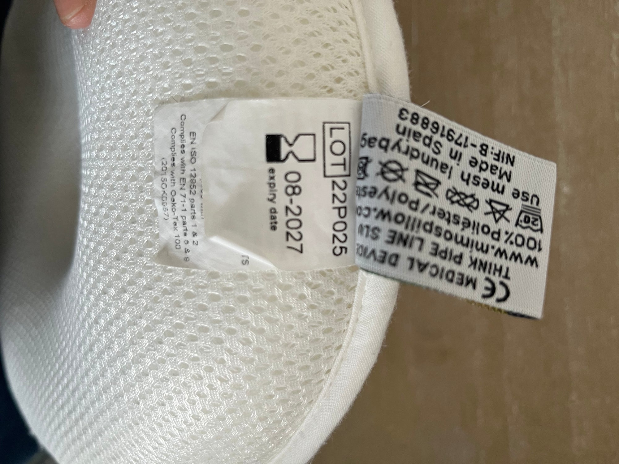 (#PG4763) Cojín plagiocefalia. Marca Mimos