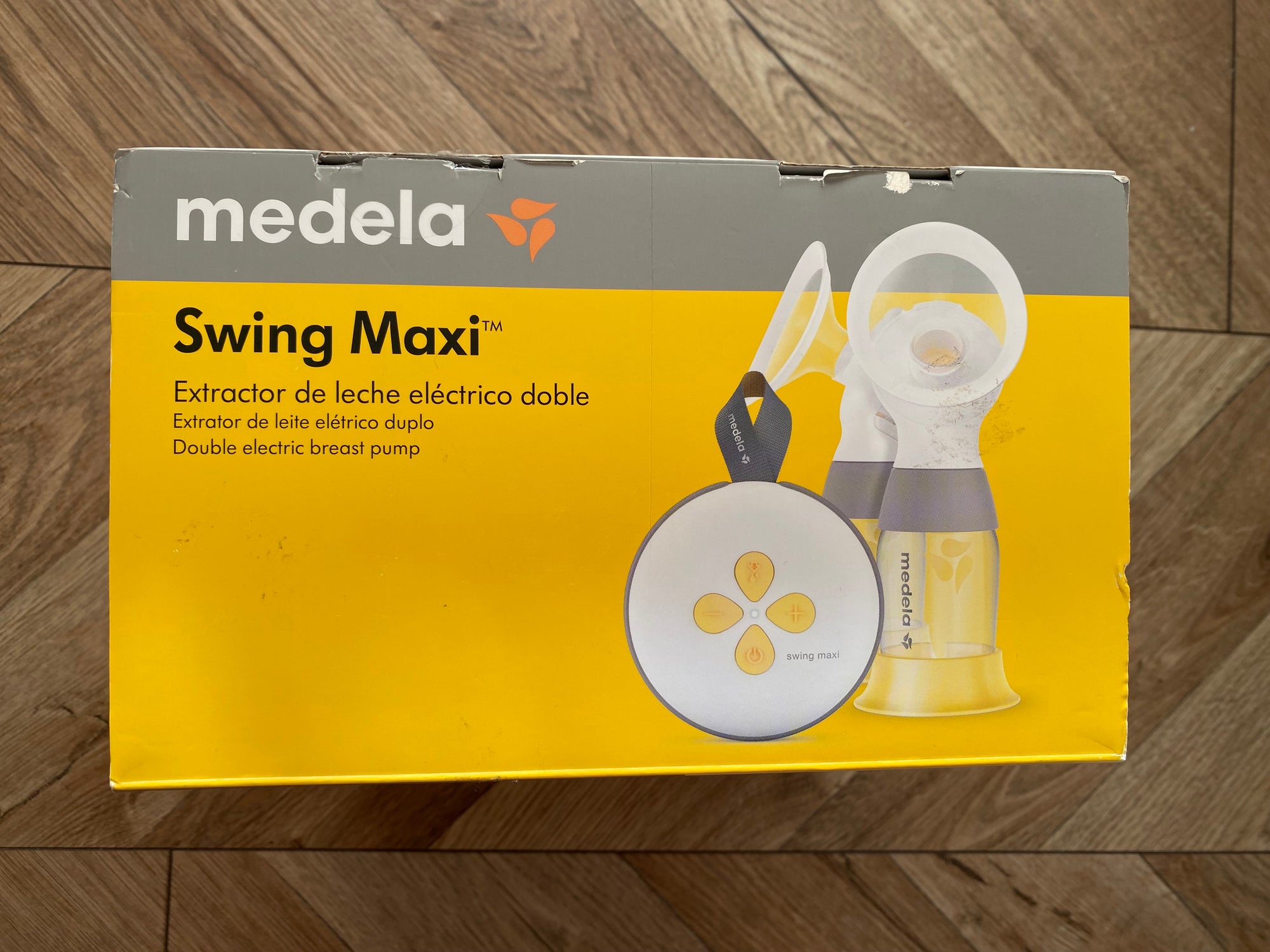 (#PG4696) Extractor de leche doble eléctrico modelo Swing Maxi. Marca Medela