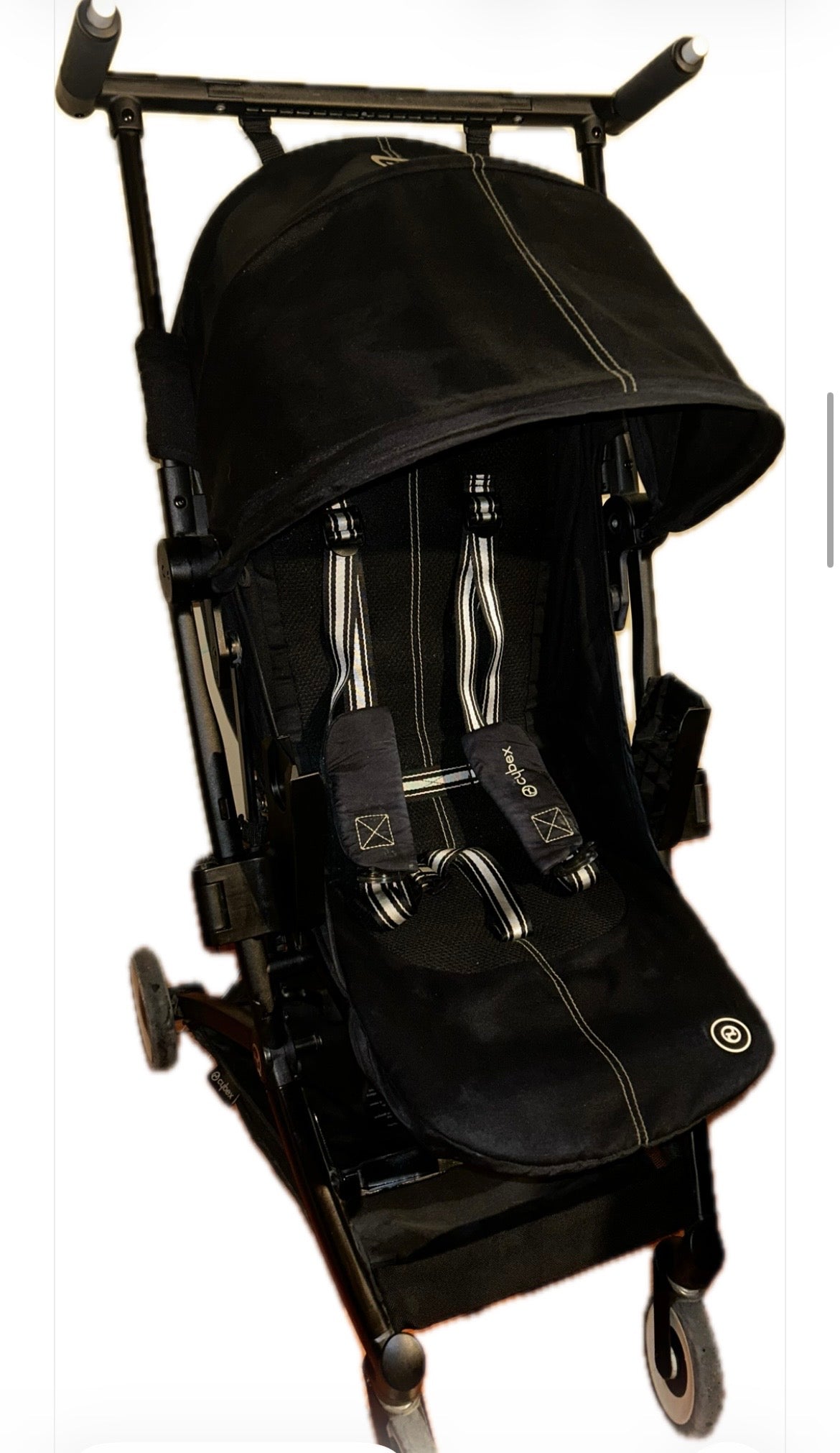 Coche Travel System Libelle, modelo negro. Marca Cybex (#PG5714)