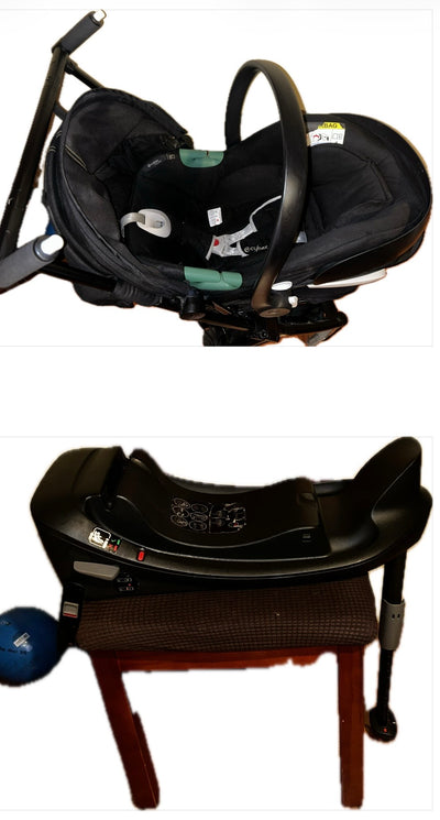Coche Travel System Libelle, modelo negro. Marca Cybex (#PG5714)