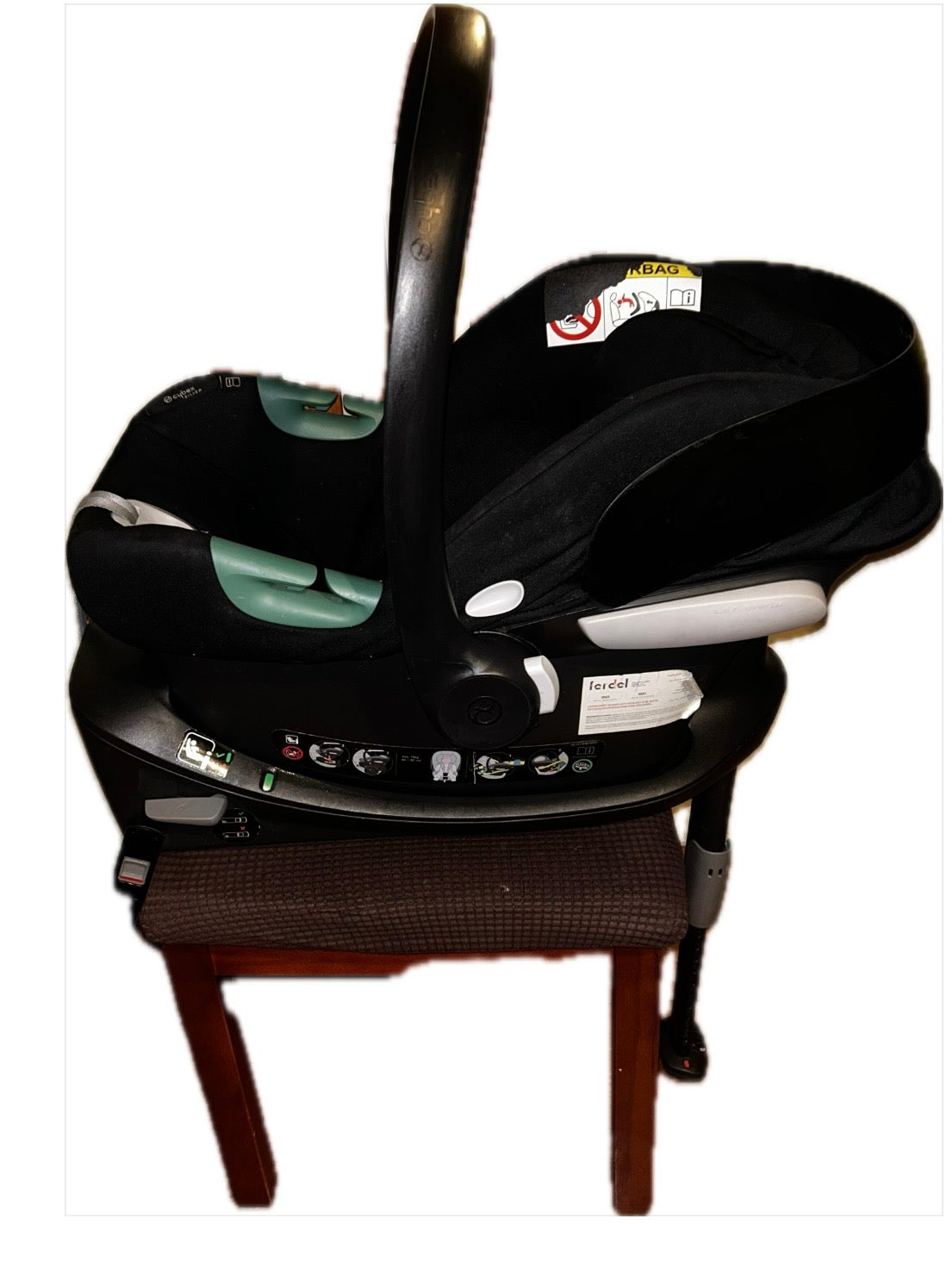 Coche Travel System Libelle, modelo negro. Marca Cybex (#PG5714)