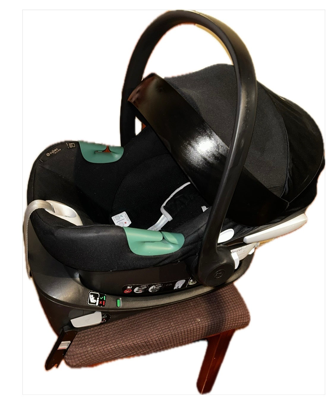Coche Travel System Libelle, modelo negro. Marca Cybex (#PG5714)