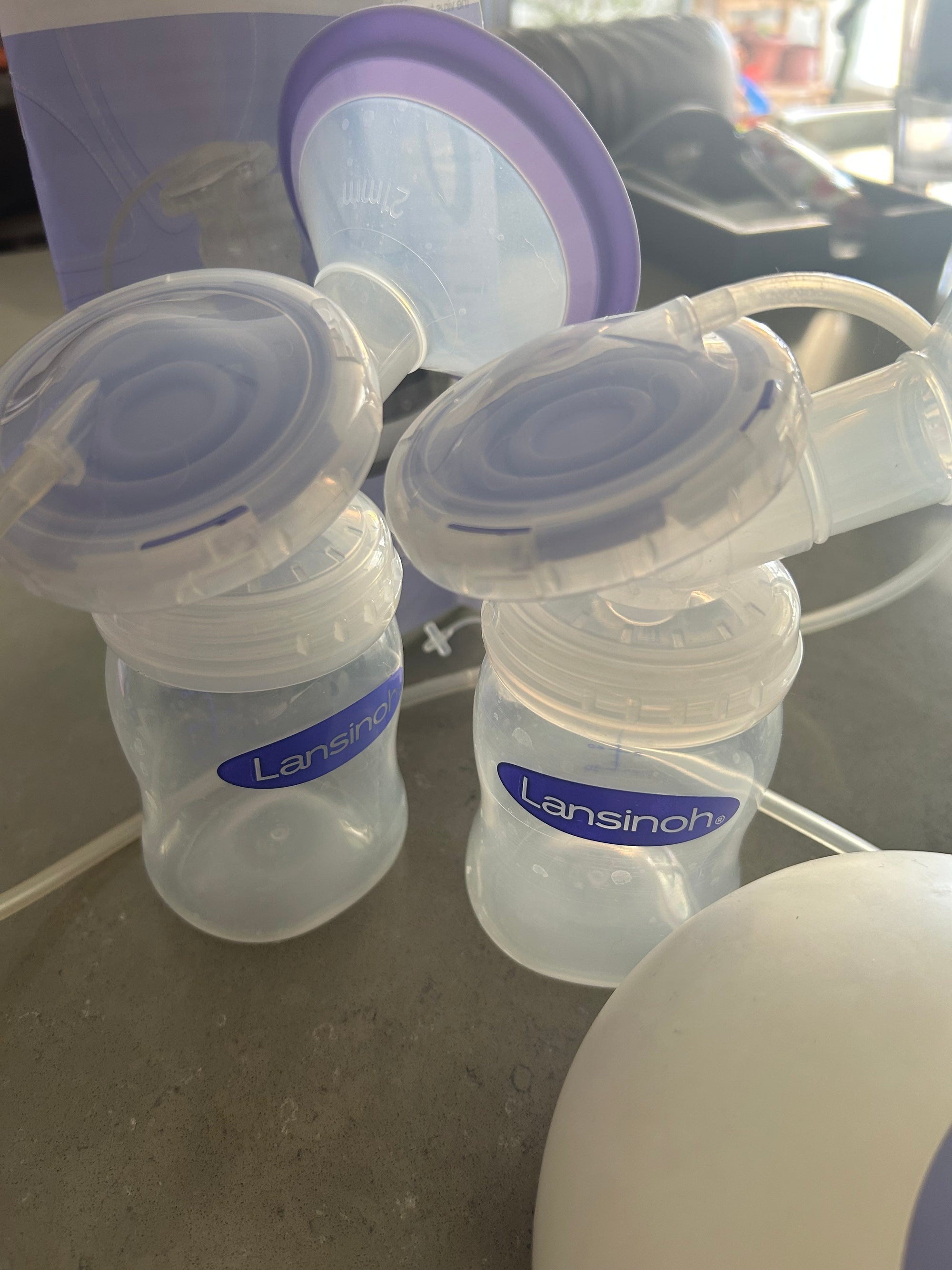 (#PG4218) Extractor de leche doble eléctrico modelo Signature Pro Double Electric. Marca Lansinoh