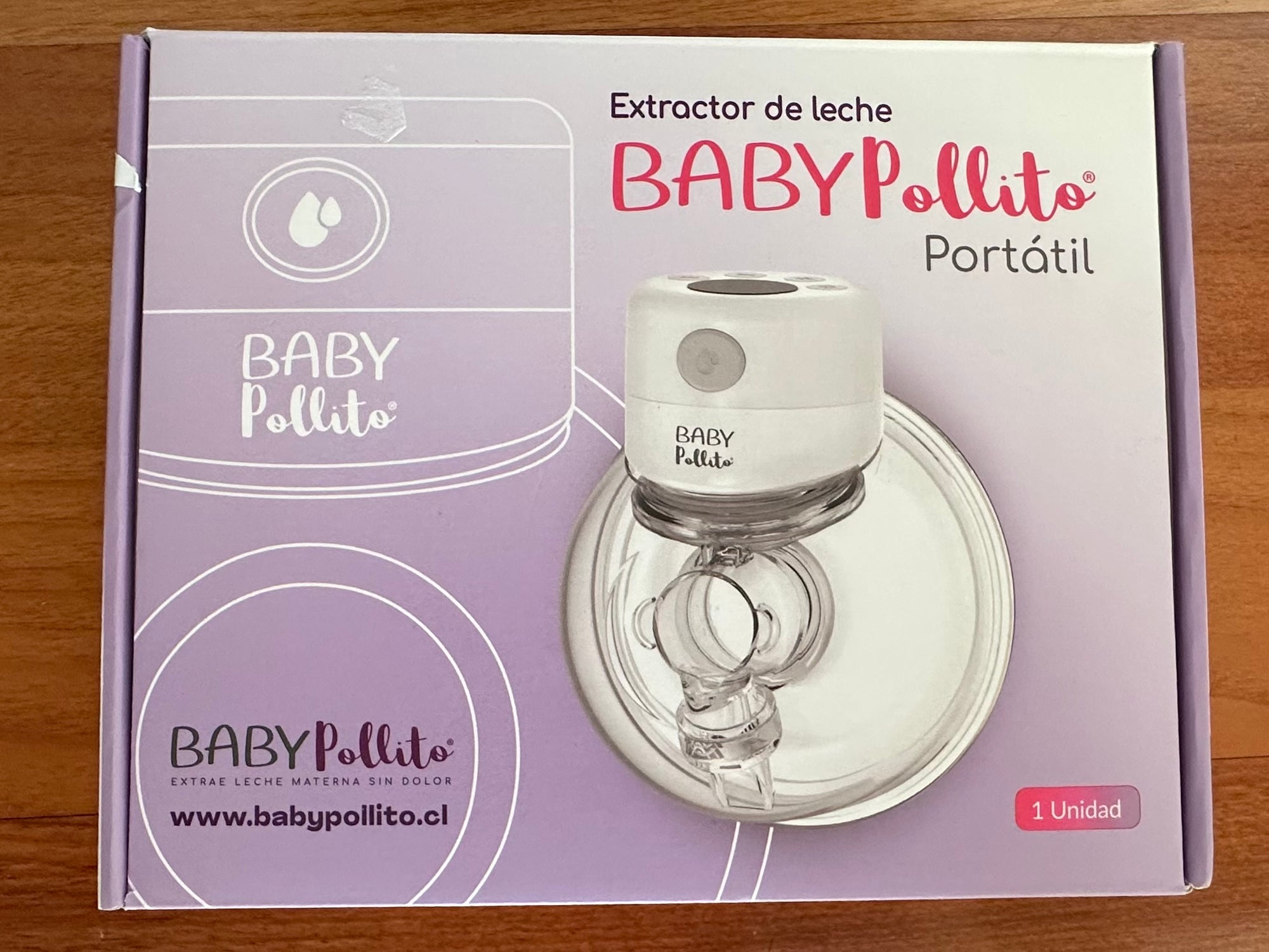 Extractor de leche eléctrico simple. Marca Baby Pollito (#PG5904)