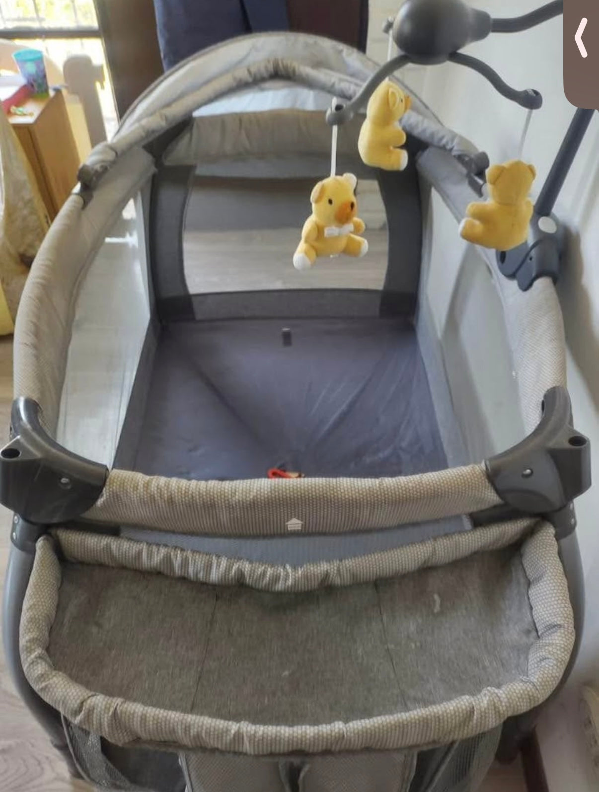 (#PG5351) Cuna Pack and Play modelo Nube + Colchón. Marca Infanti