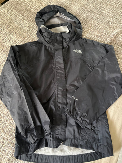 Chaqueta impermeable negra, talla S. Marca The North Face (#PG5747)