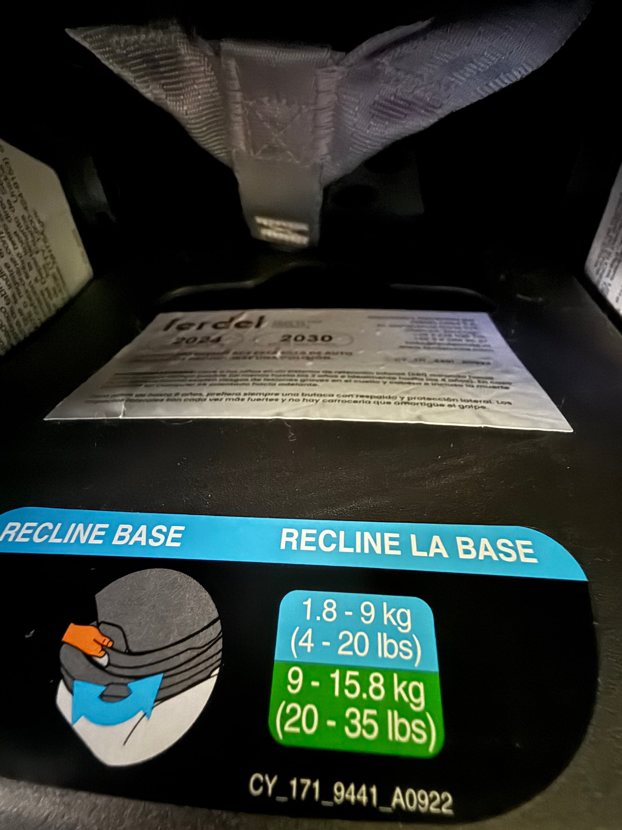 (#PG5336) Silla de auto modelo Aton G + Base. Marca Cybex