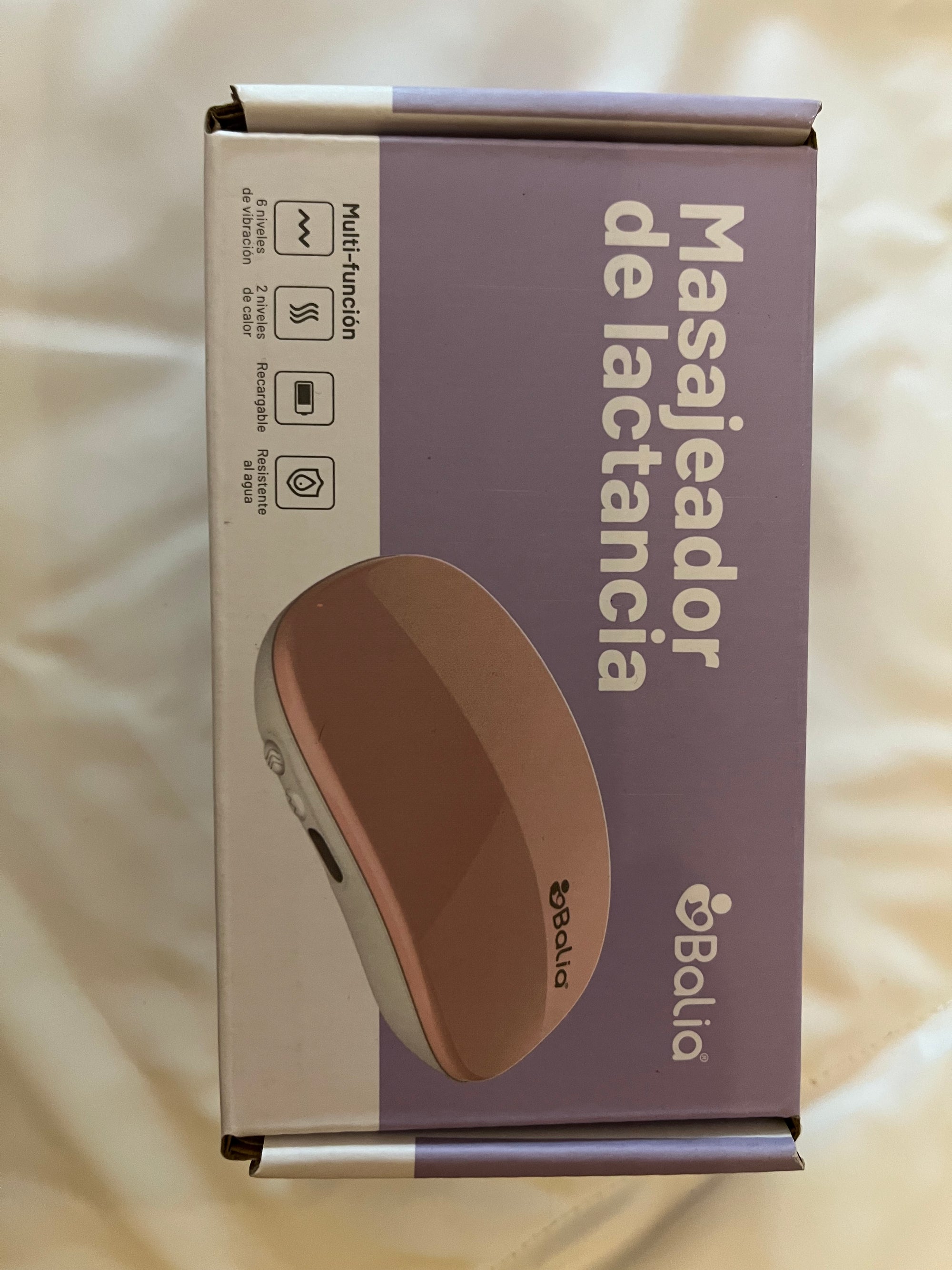 Masajeador de lactancia rosa. Marca Balia (#PG5774)