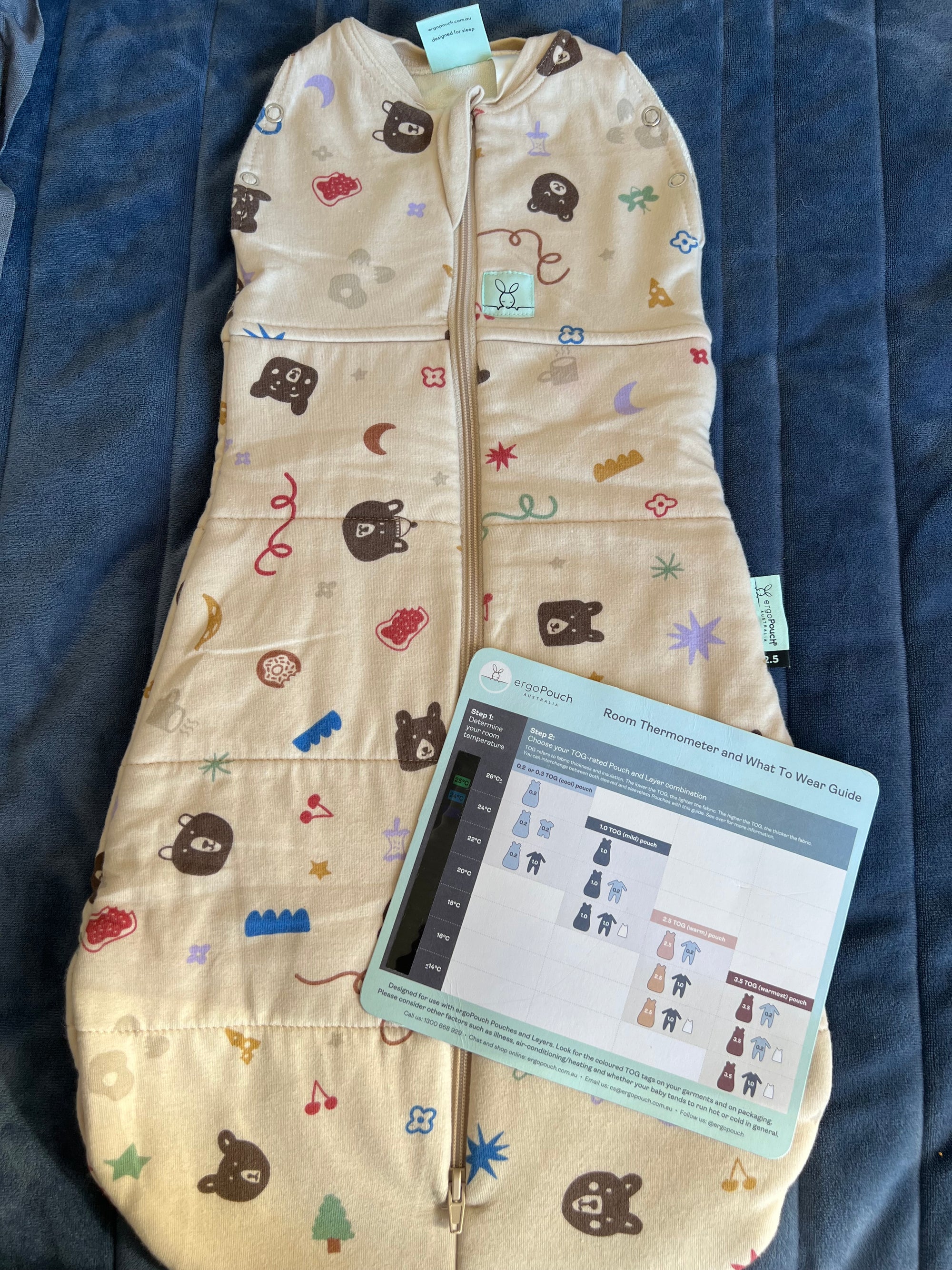 (#PG4481) Saquito de dormir Cocoon Swaddle. Marca Ergopouch