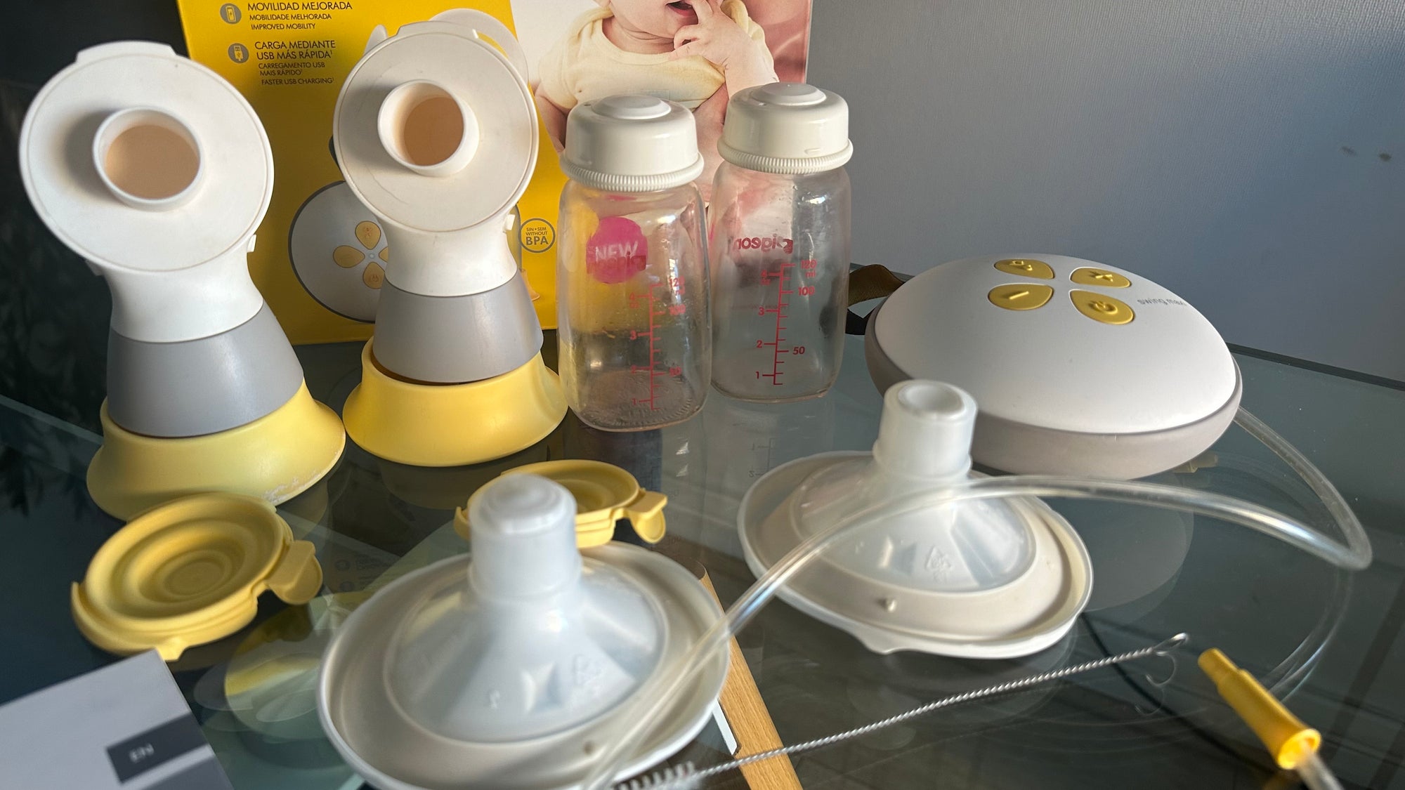 (#PG4500) Extractor de leche doble eléctrico modelo Swing Maxi Doble. Marca Medela