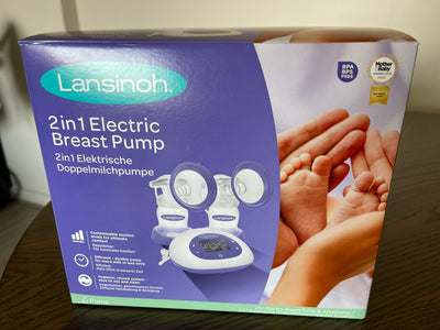 (#PG4298) Extractor de leche eléctrico modelo Breast Pump. Marca Lansinoh