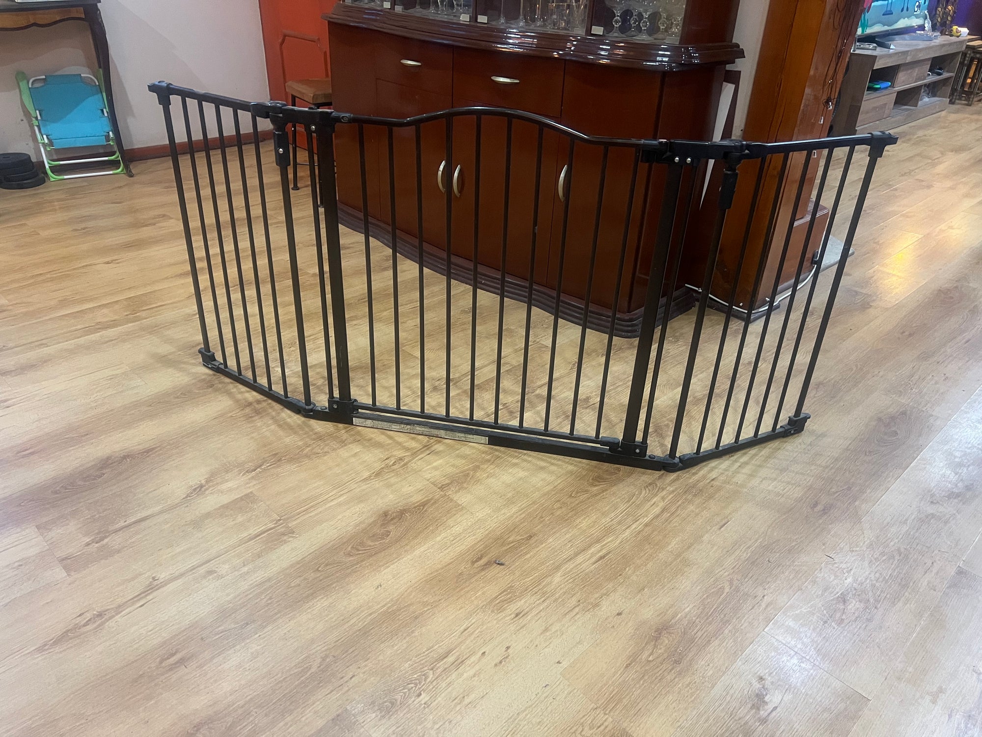 (#PG4504) Reja de seguridad plegable metálica. Marca Kidco