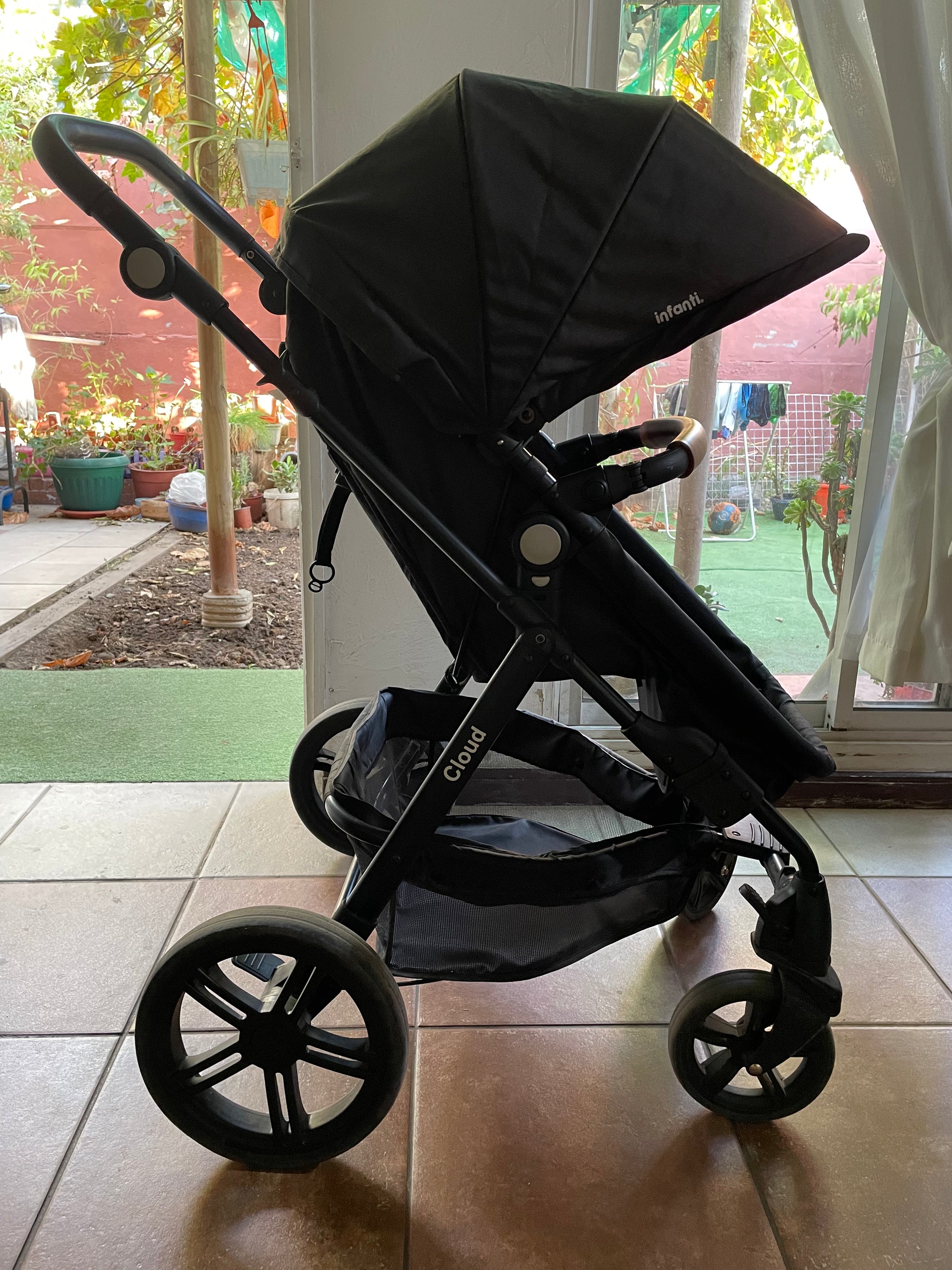 (#PG4553) Coche Travel System modelo Cloud Dark Grey. Marca Infanti