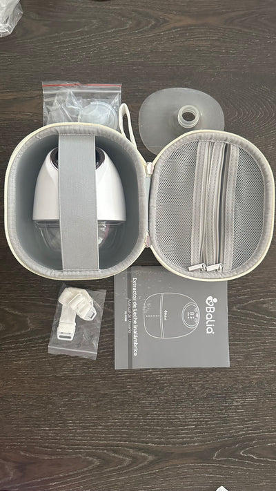 Extractor eléctrico simple + masajeador de lactancia + bolsas almacenadoras de leche materna. Marca Balia (#PG5590)