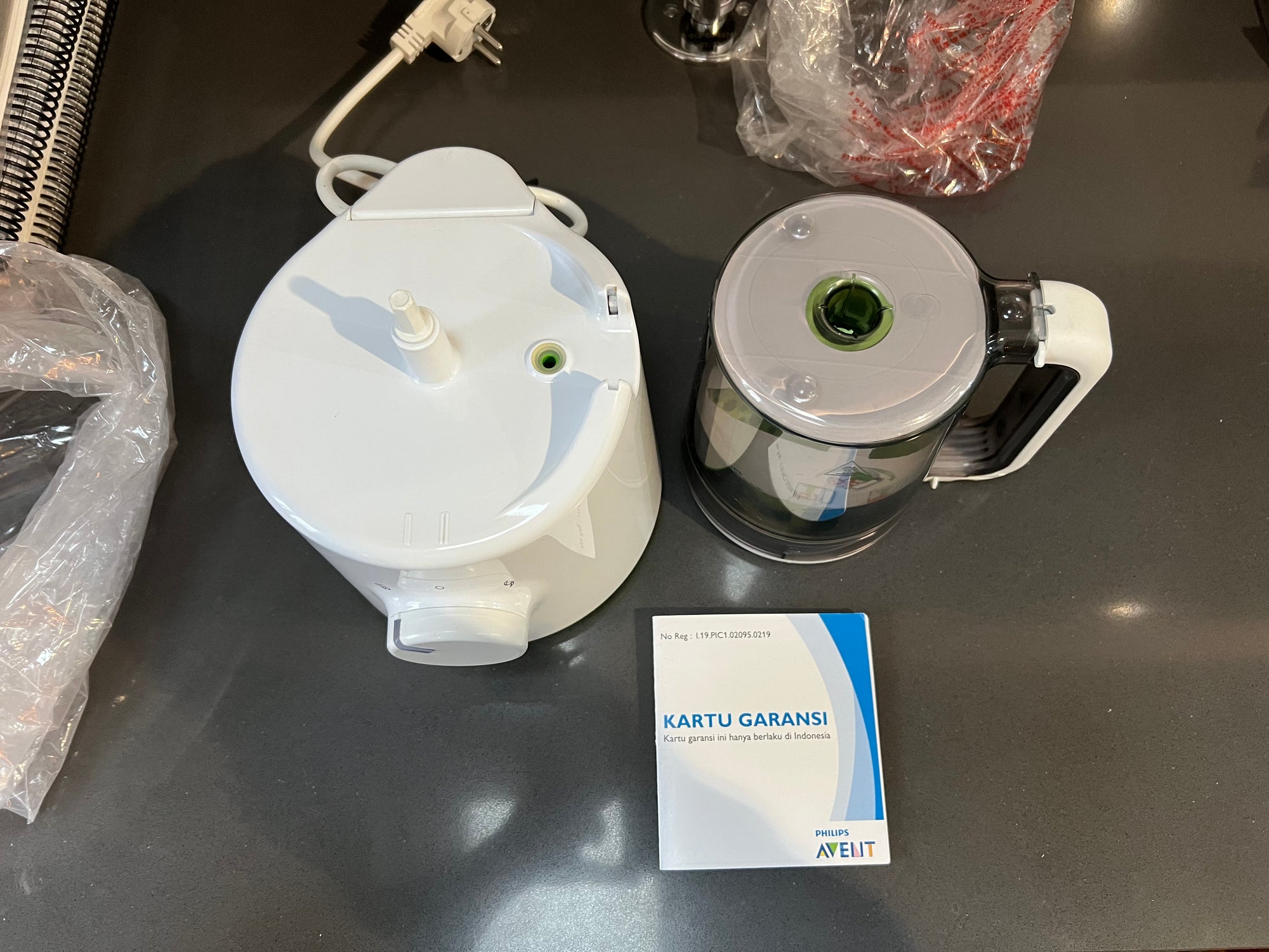 (#PG5063) Procesador de alimentos 2 en 1. Marca Philips Avent