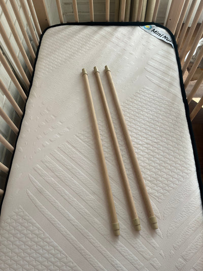(#PG4744) Cuna de madera modelo Hanna. Marca Pinolino