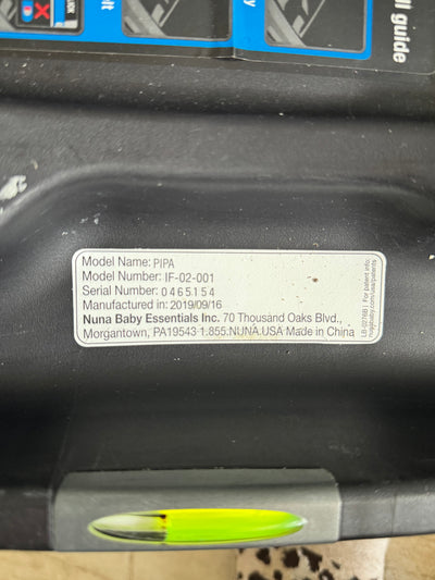 (#PG5224) Silla de auto modelo Pipa Lite LX. Marca Nuna