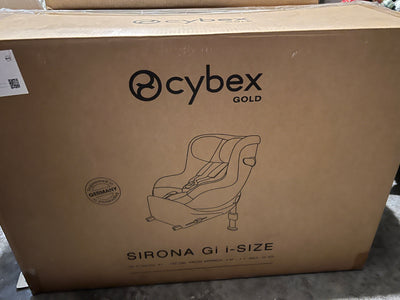 Silla de auto nido Cloud T i-Size, modelo de tela negro. Marca Cybex (#PG5676)