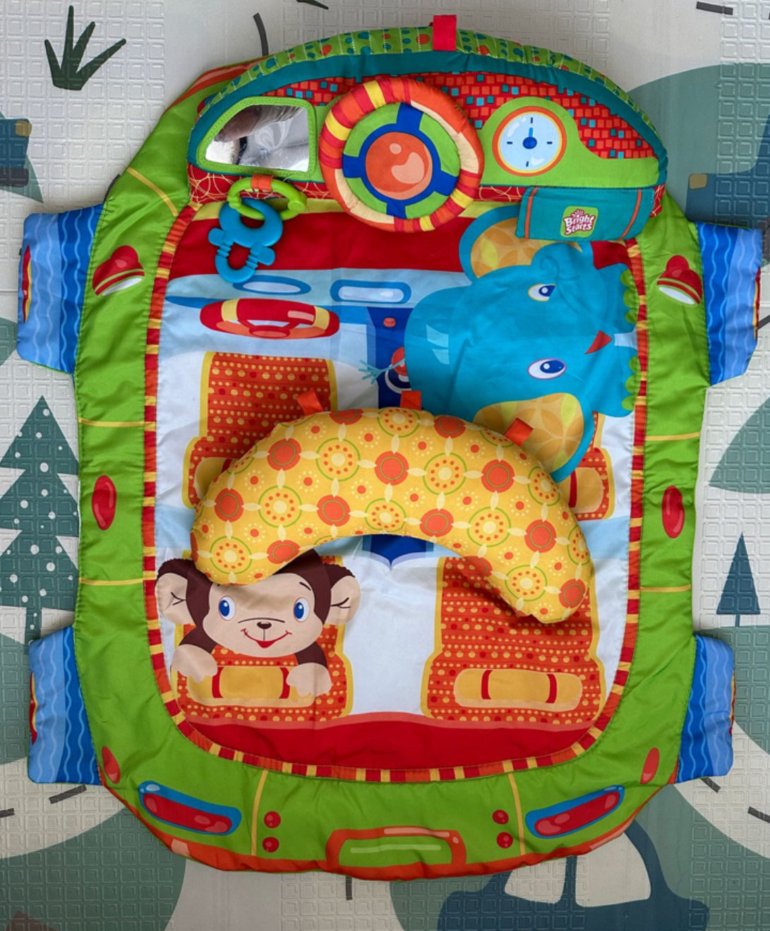 (#PG4478) Mat modelo Tummy Time Mat. Marca Bright Starts