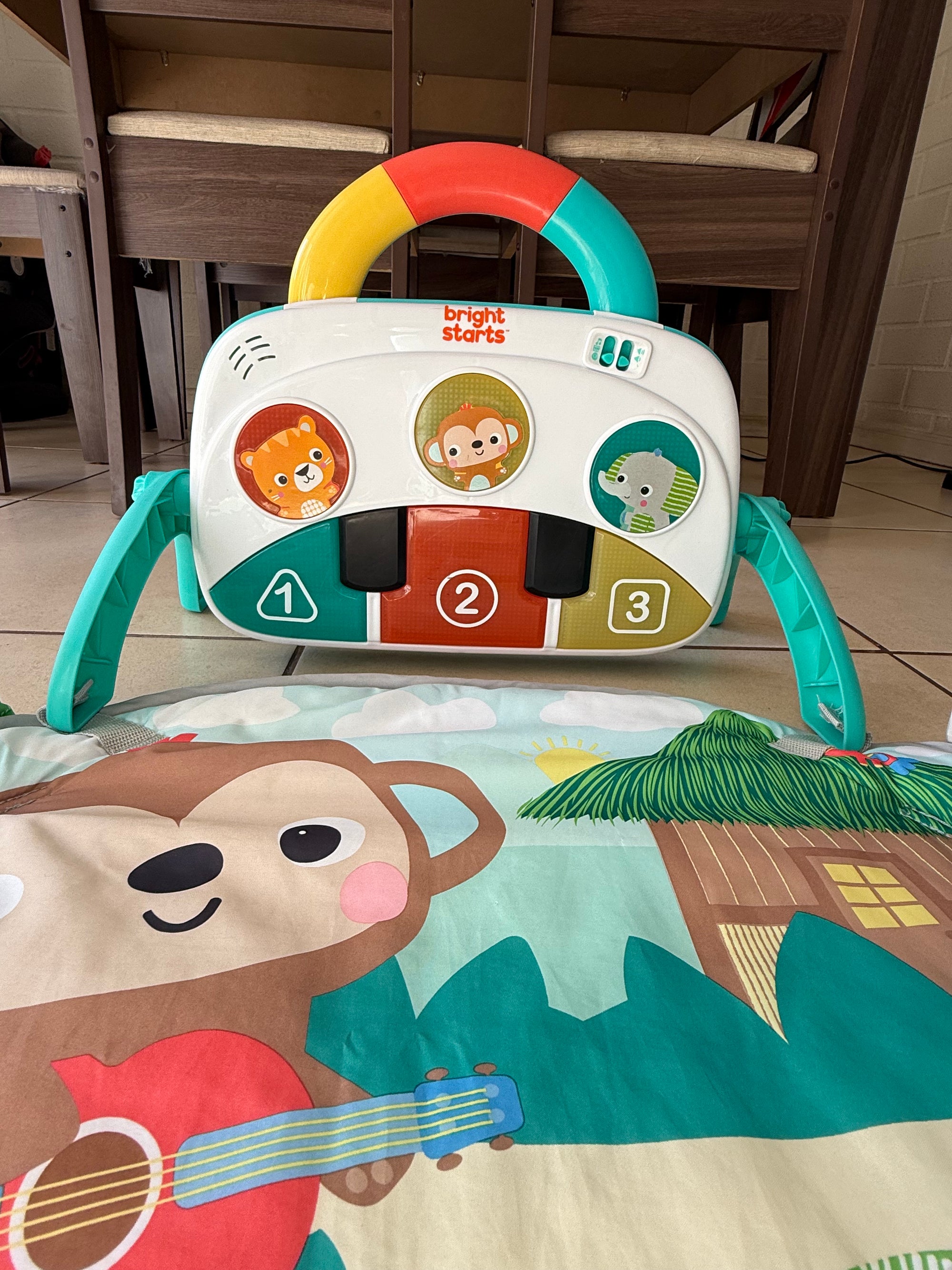 (#PG5197) Gimnasio modelo Safari Tropical 4 en 1. Marca Bright Starts