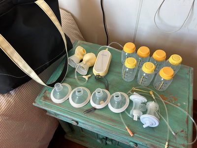 Extractor de leche modelo Freestyle Flex + Cooler + Bolso. Marca Medela (#PG5890)